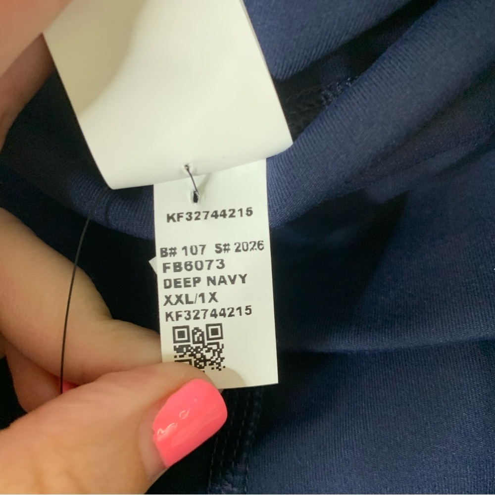 Fabletics womens lot of 2 fold over straight leg pants 1X NWT - Picture 6 of 13
